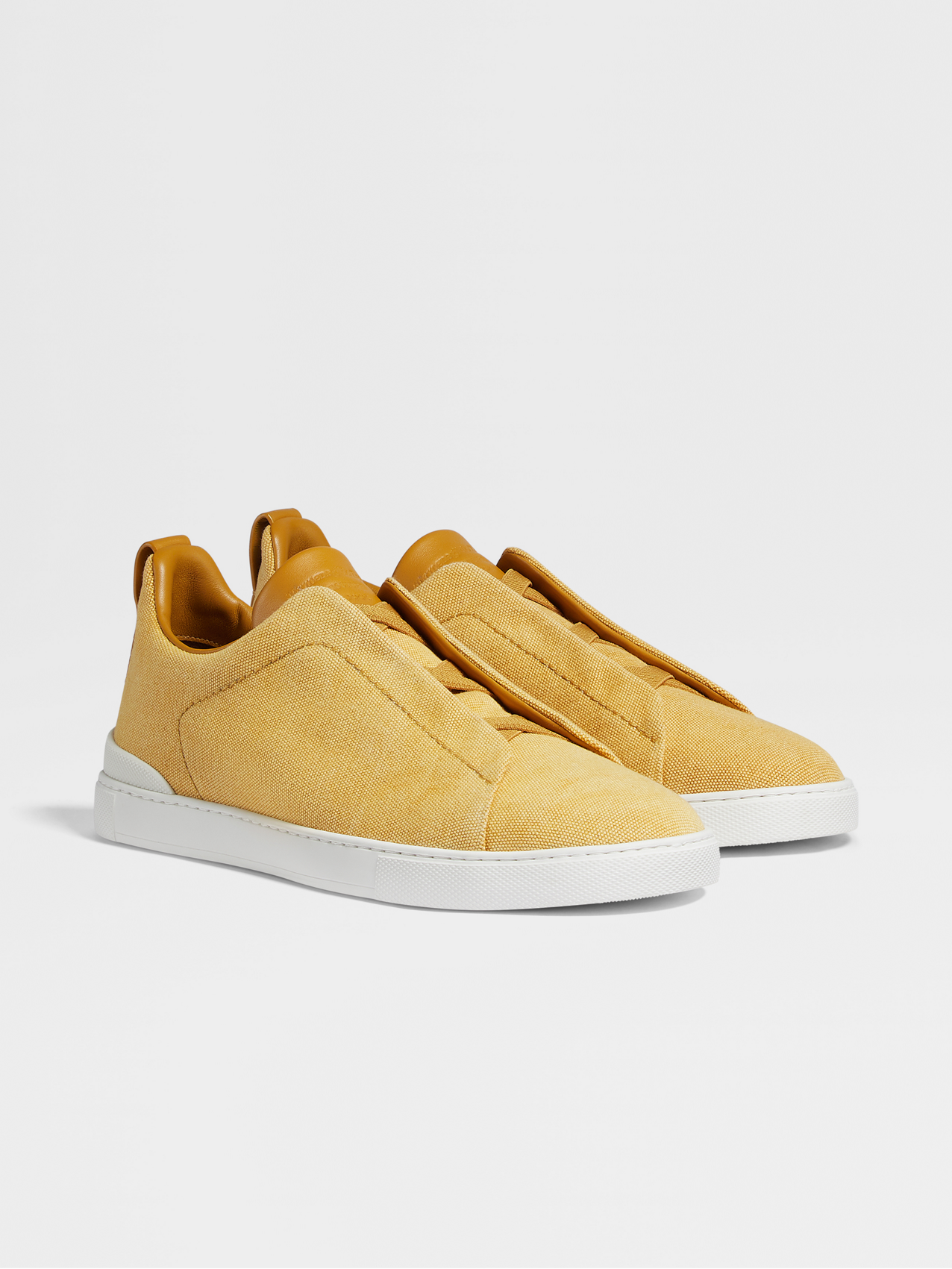 Dark Yellow Canvas Triple Stitch™ Sneakers